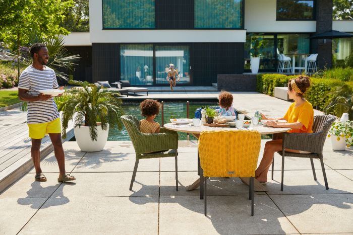 Hartman Cairo tuinstoel xerix - green - inclusief kussen