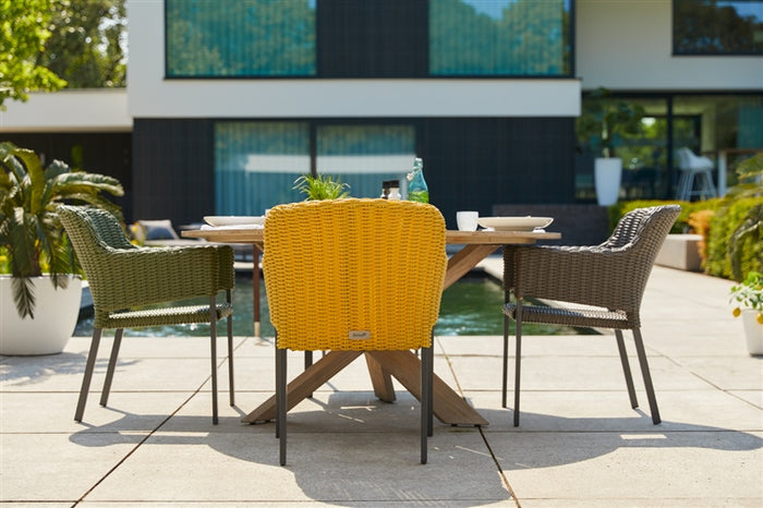 Hartman Cairo tuinstoel xerix - green - inclusief kussen