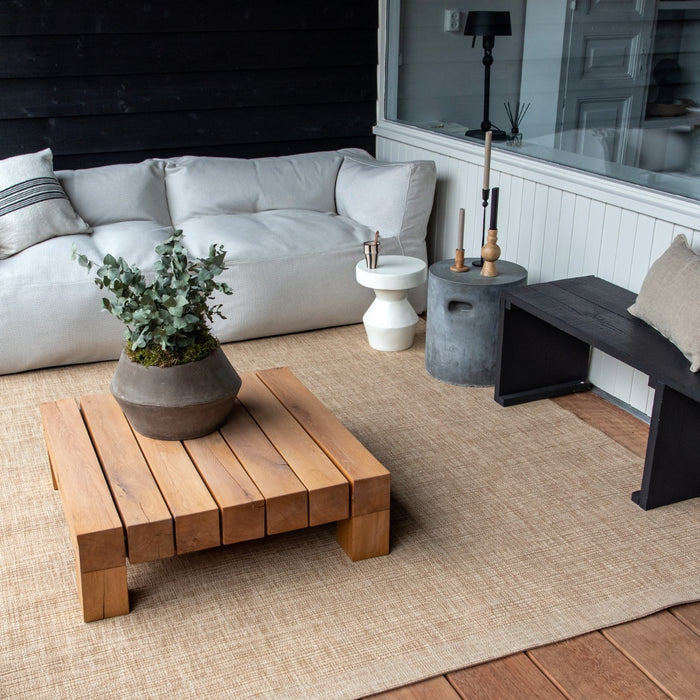 Interieur05 Buitenkleed Naturel Plain 160x230cm