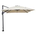 Garden Impressions Hawaii zweefparasol 300x300 c. black - ecru