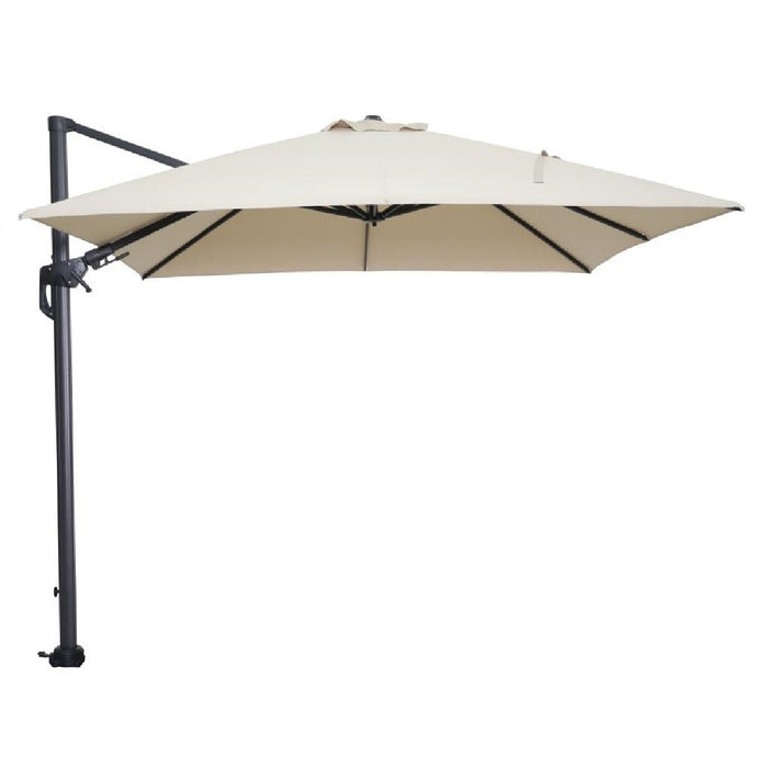 Garden Impressions Hawaii zweefparasol 300x300 c. black - ecru