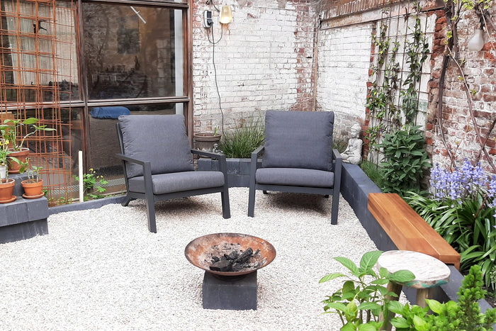 VDG Atlanta loungestoel - Antraciet