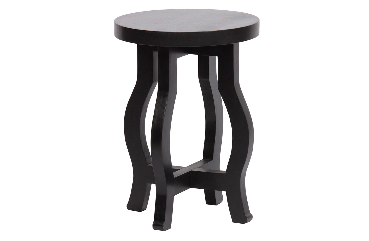 WOOOD Camber plantentafel hout zwart