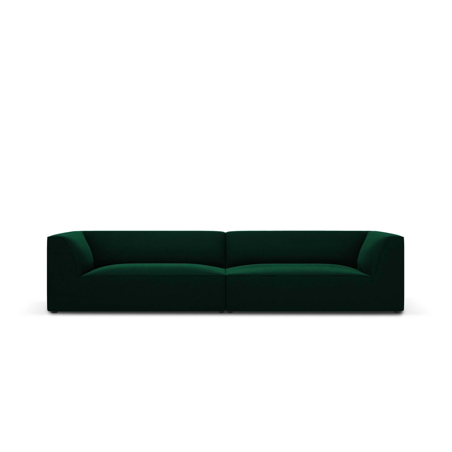 Windsor & Co Sao 4-zitsbank - Velvet - Flessengroen