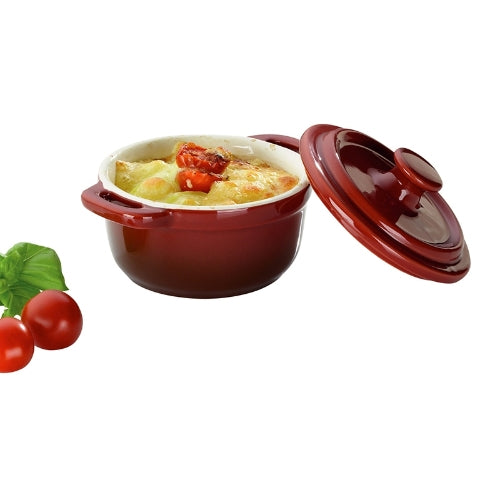 Oven Braadpan, Ø 14 cm, Keramiek, Rood - Kela | Malin