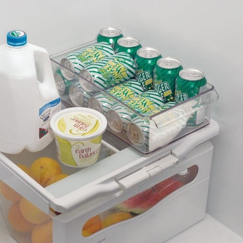 iDesign - Koelkast Organizer, Hoog, 20.3 x 37.1 x 10.2 cm, Stapelbaar