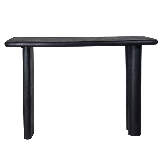 Giga Meubel - Sidetable Mangohout Zwart - 113x44x76cm