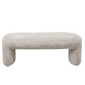 Giga Meubel - Bankje Taupe Stof|Textiel - Scandinavisch - 110x45x40cm