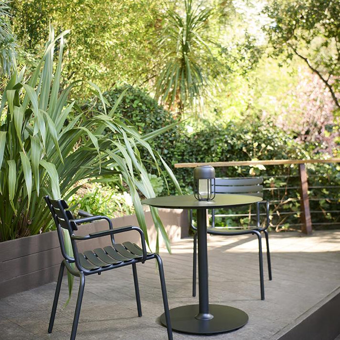 Houe Alua tuinstoel met armleuning Olive Green