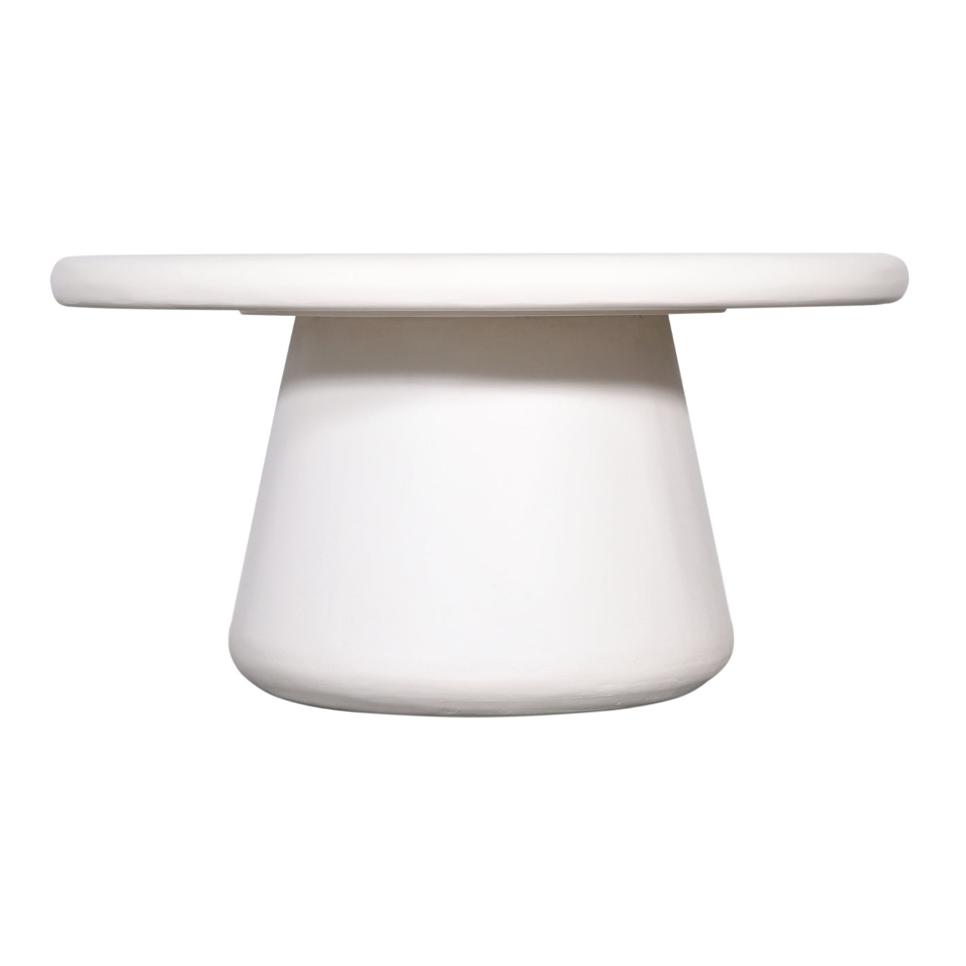 Giga Meubel - Salontafel Rond Beige - 70cm - Betonlook - Tafel Romy