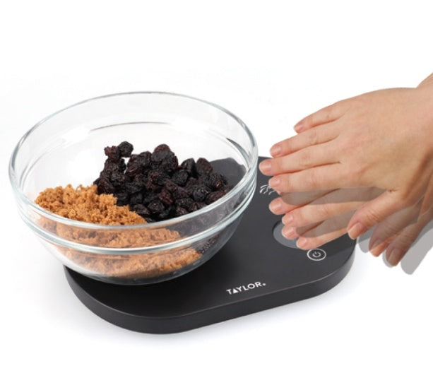 Taylor - Keukenweegschaal, Digitaal, Contactloze Tarra, 5.5 KG - Taylo