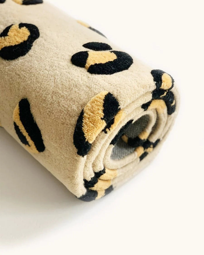 MAISON DEUX Vloerkleed Luipaard M - 120 x 180 cm