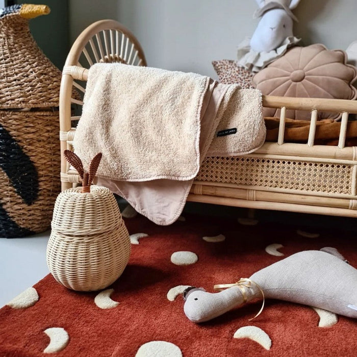 MAISON DEUX Vloerkleed Manen Brick Red M - 120 x 180 cm