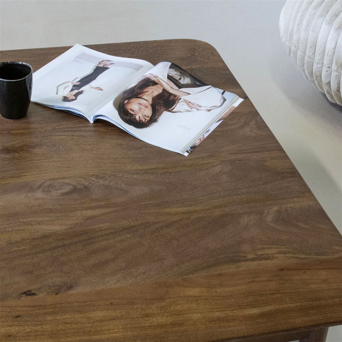 Giga Meubel - Salontafel Naturel 100cm - Mangohout - Tafel Lana