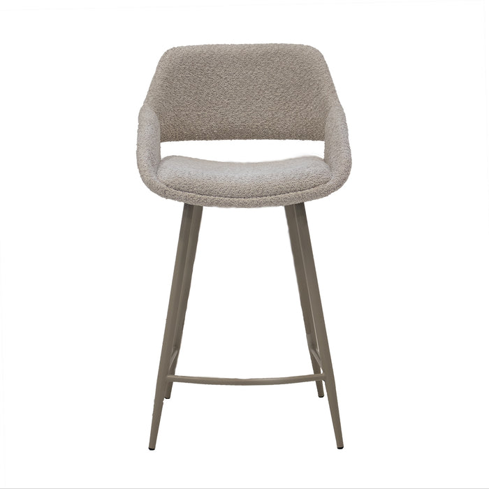 Giga Meubel - Barstoel Stof Beige - Jess