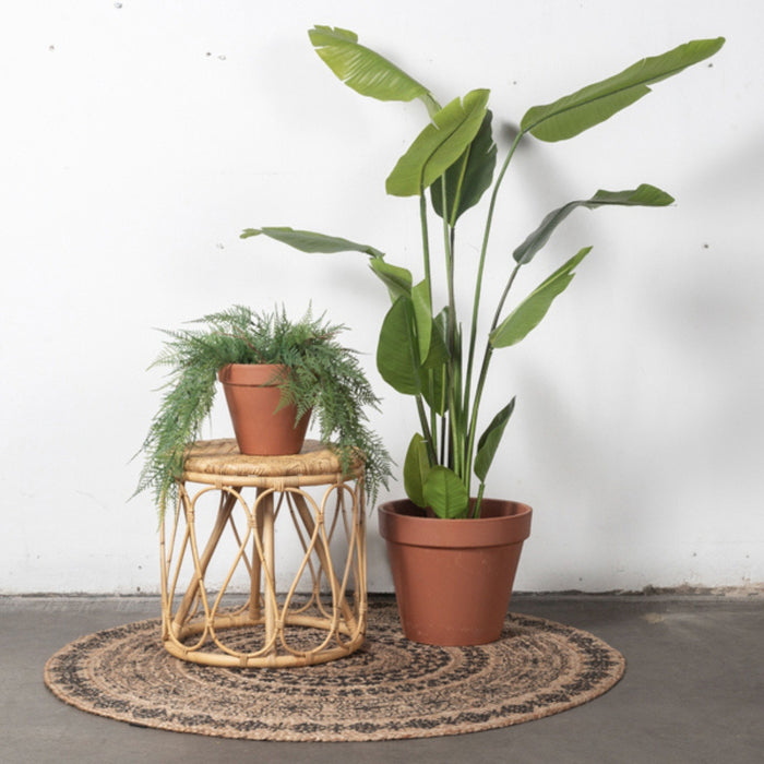 Giga Meubel - Salontafel Helena Naturel Ø43   - Rotan