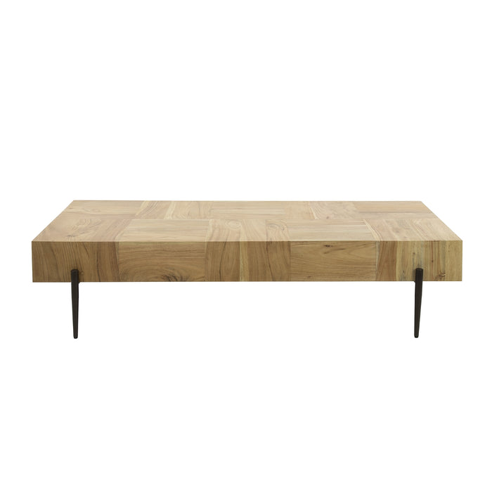 Giga Meubel - Salontafel Blok Acaciahout - 150x60x35cm