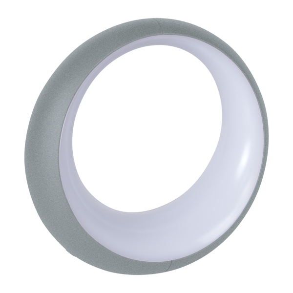 Fermob Hoopik Oplaadbare LED-lamp Ø24 cm - Gris Lapili