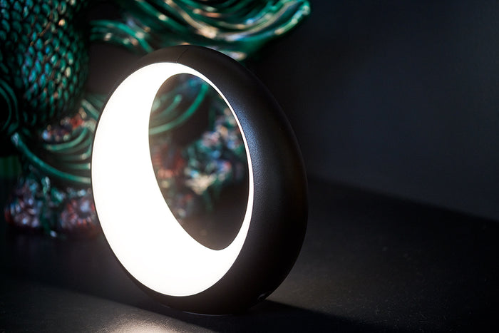 Fermob Hoopik Oplaadbare LED-lamp Ø24 cm - Ocre rouge