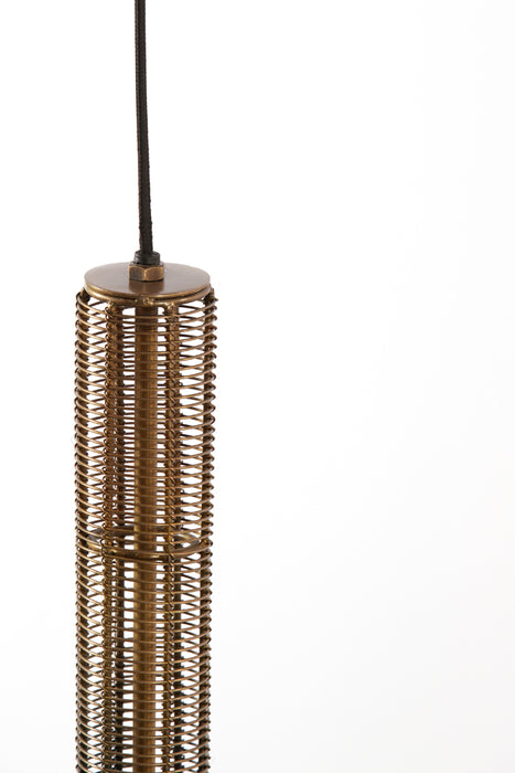 Light & Living - Hanglamp TARTU - Ø28x51cm - Brons