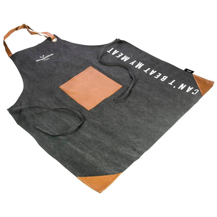 Gusta Schort G&C canvas 80x60 cm zwart 03120010