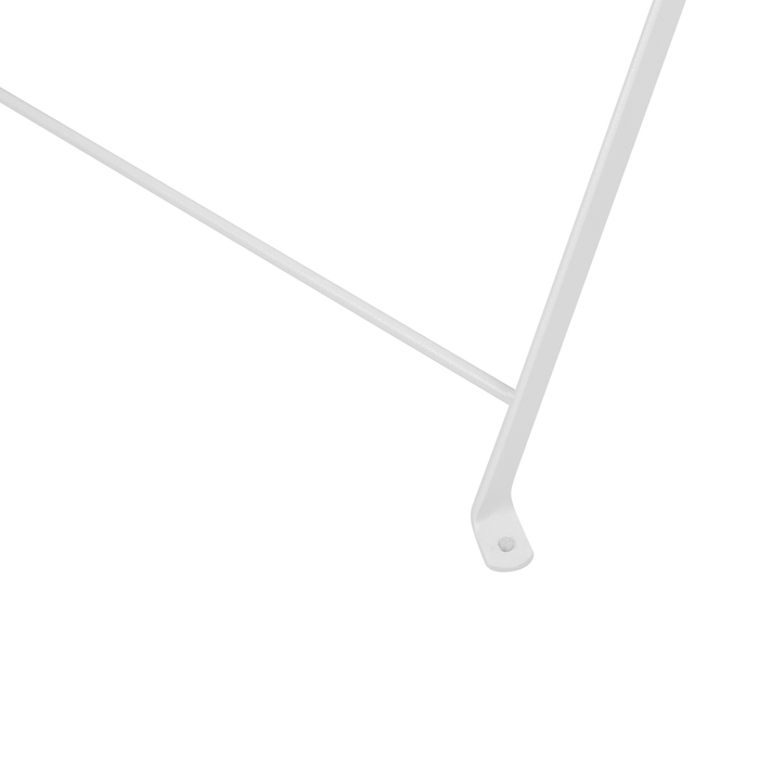 Beliani - FIORI - Bistroset voor 2 - Wit - Staal