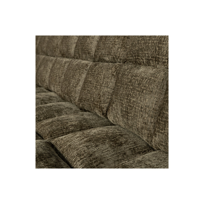 WOOOD Second Date 3-zits Bank - Structure Velvet - Bonsai