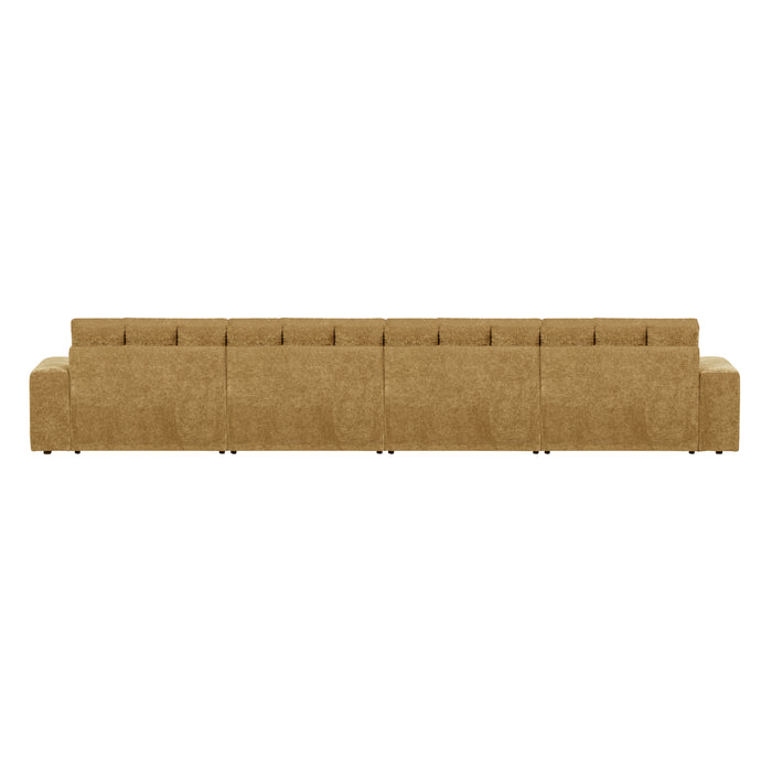 WOOOD Second Date 4-zits Bank - Vintage - Goud