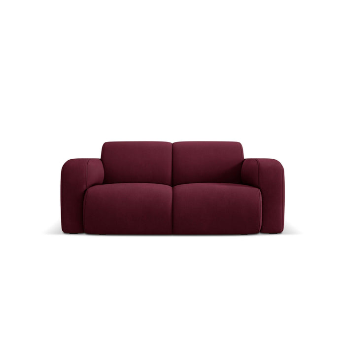 Windsor & Co Lola 2-zitsbank - Chenille - Bordeauxrood