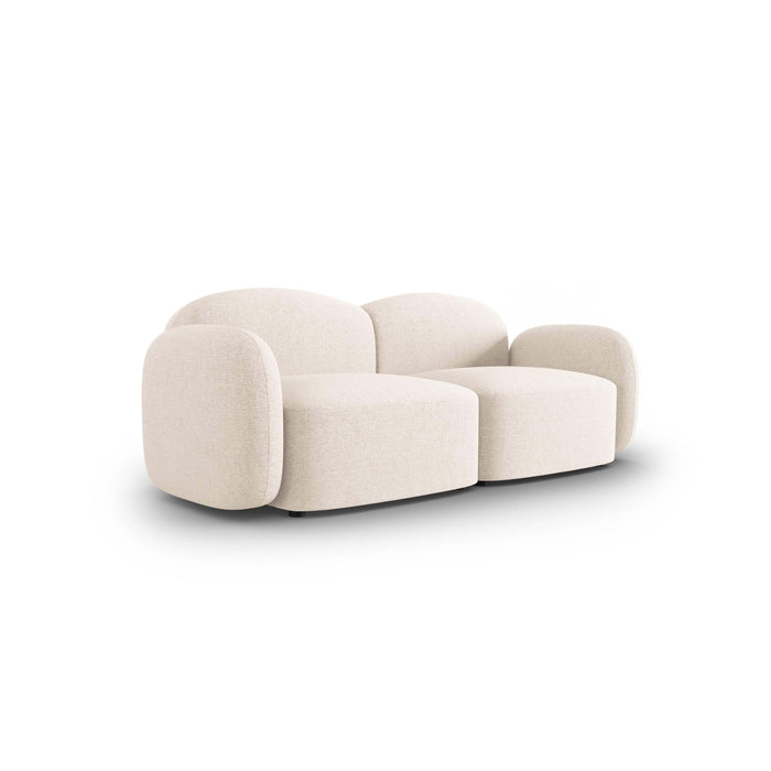 Micadoni Home Blair 2-zitsbank - Chenille - Lichtbeige