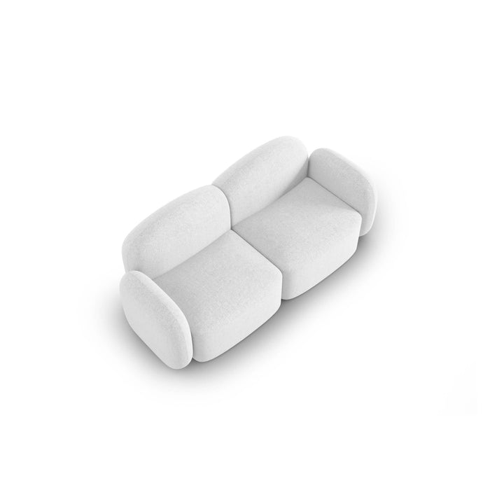 Micadoni Home Blair 2-zitsbank - Chenille - Lichtbeige