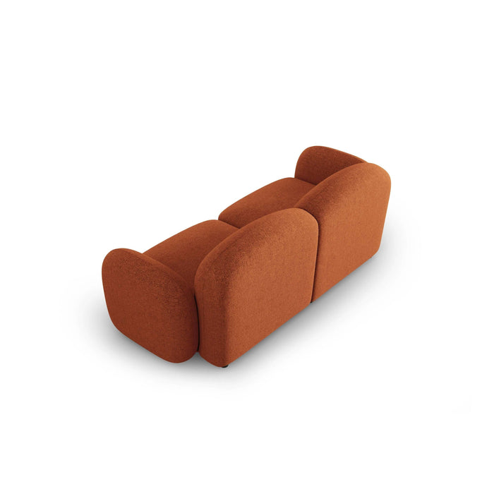 Micadoni Home Blair 2-zitsbank - Chenille - Terracotta
