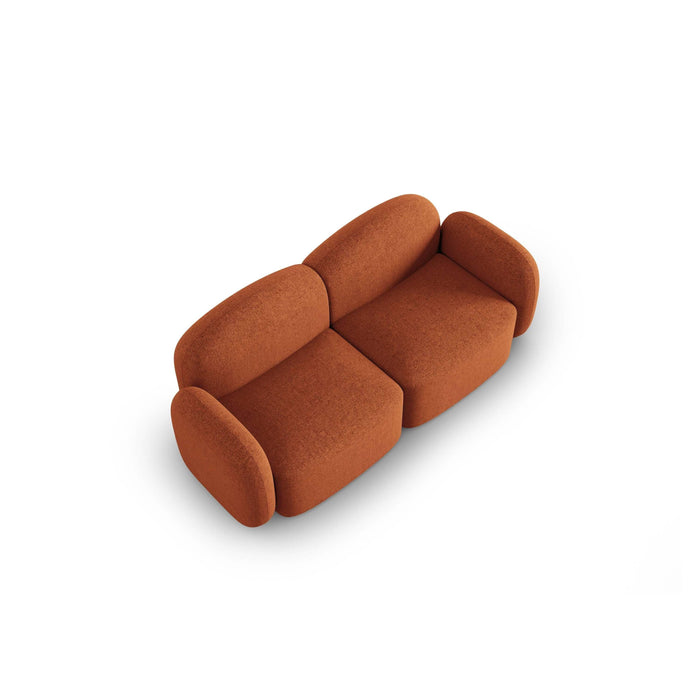 Micadoni Home Blair 2-zitsbank - Chenille - Terracotta