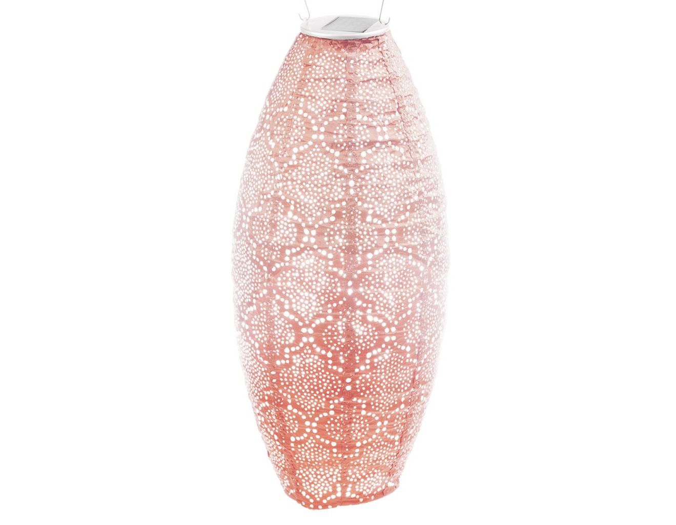 Lumiz Solar tuinverlichting Bazaar Long Oval - 20 cm - Roze