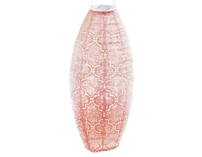 Lumiz Solar tuinverlichting Bazaar Long Oval - 20 cm - Roze