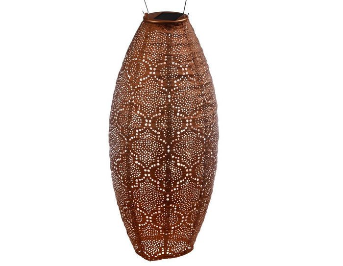 Lumiz Solar tuinverlichting Bazaar Long Oval - 20 cm - Koper