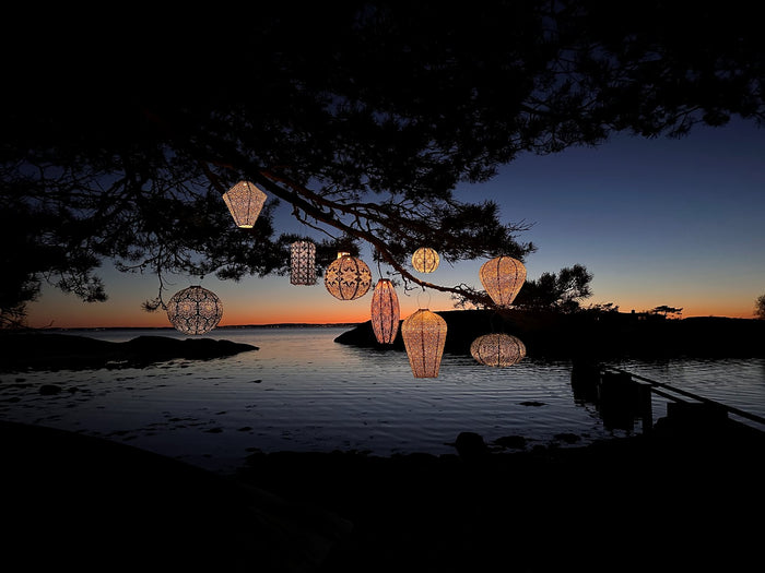 Lumiz - Solar tuinverlichting Spectare Drop - 28 cm - Zilver