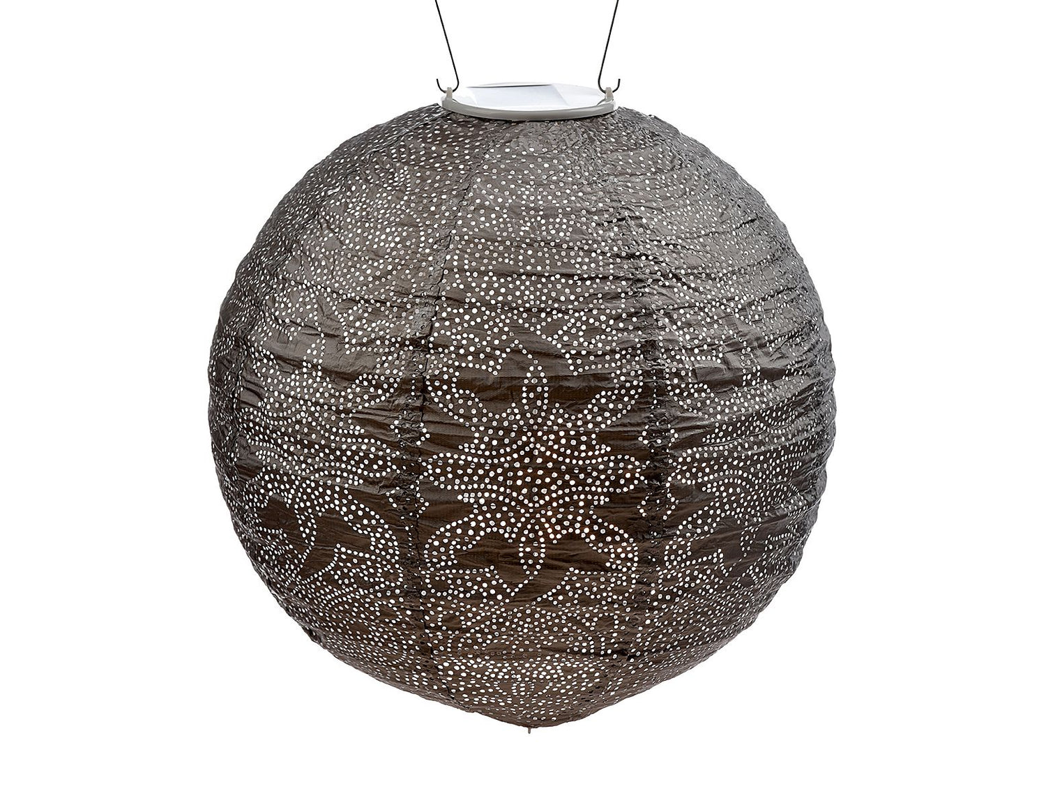 Lumiz Solar tuinverlichting Marrakesh Rond - 30 cm - Taupe