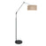 Steinhauer - vloerlamp - Prestige Chic - zwart - linnen metaal -