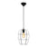 Mexlite - hanglamp - Minimalics - zwart - metaal - Ø 15cm - E27 -