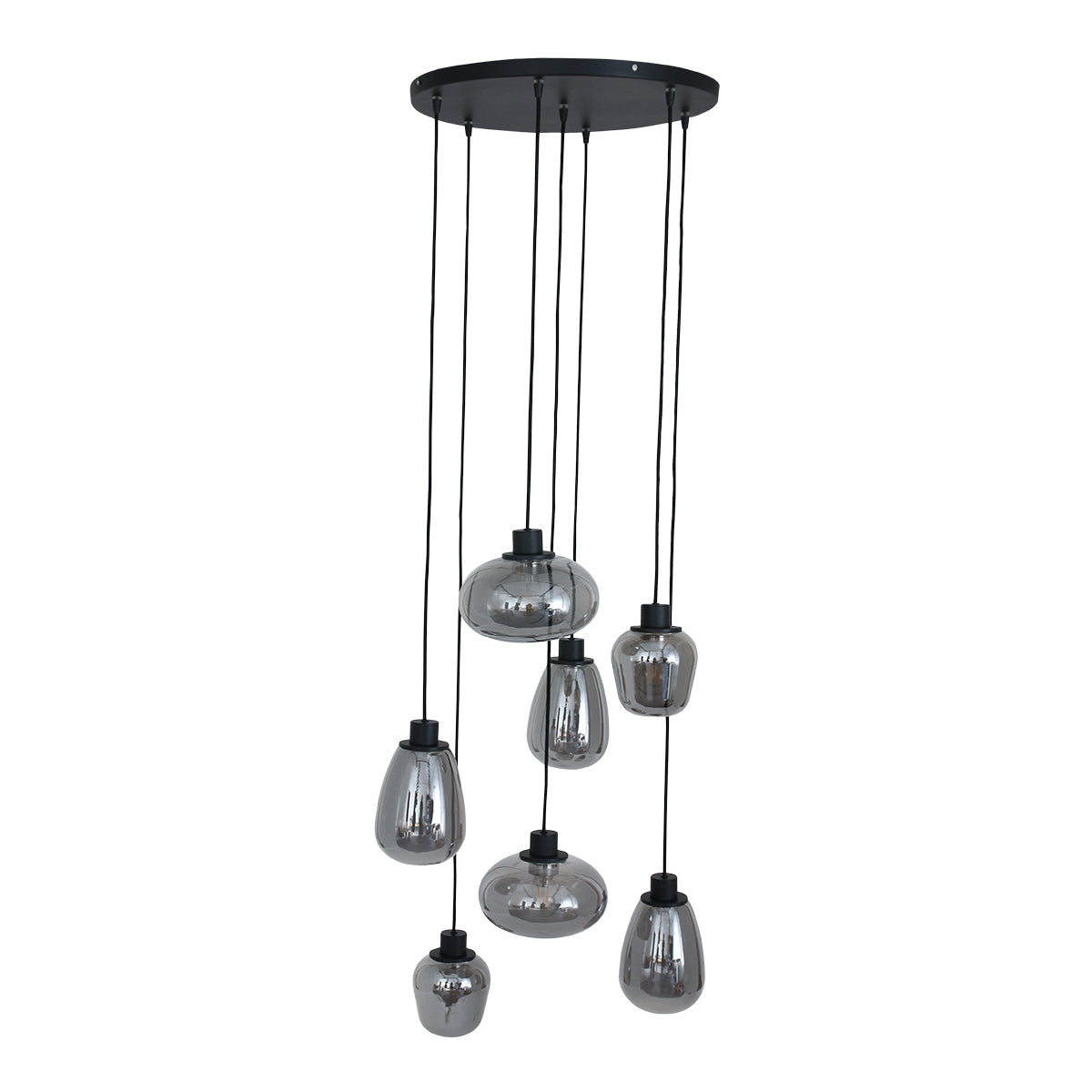 Steinhauer hanglamp zwart