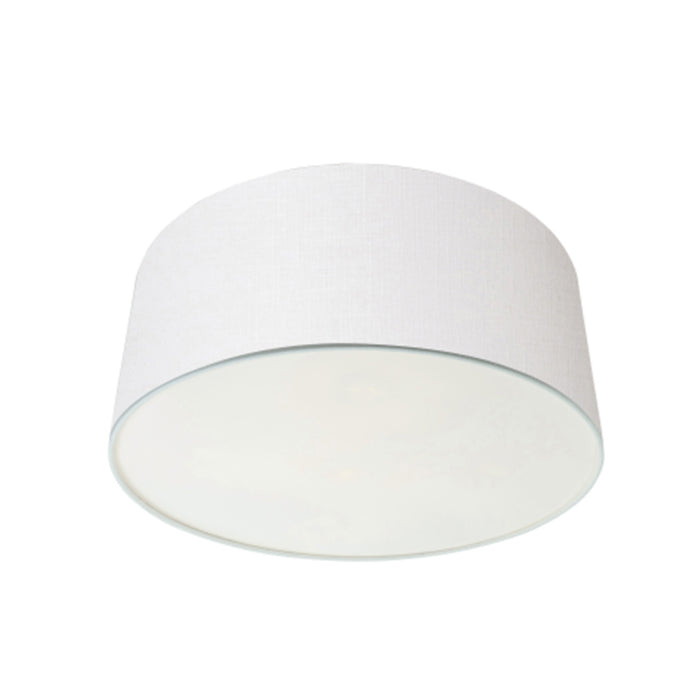 Steinhauer - kap - Shade - wit - linnen - Ø 50cm - E27 - K1066QS