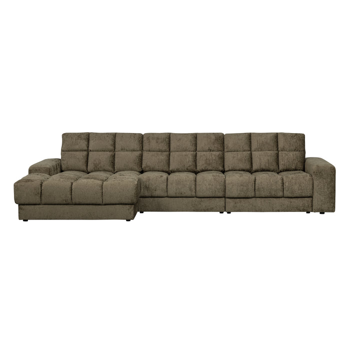 WOOOD Second Date Chaise Longue Links - Structure Velvet - Bonsai
