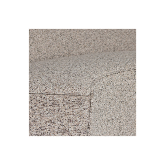 WOOOD Europa 4-Zits Eetbank - Polyester - Zand - 85x372x93