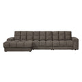 WOOOD Second Date Chaise Longue Links - Structure Velvet - Mountain