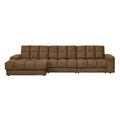 WOOOD Second Date Chaise Longue Links - Structure Velvet - Brass
