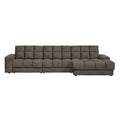 WOOOD Second Date Chaise Longue Rechts - Structure Velvet - Mountain