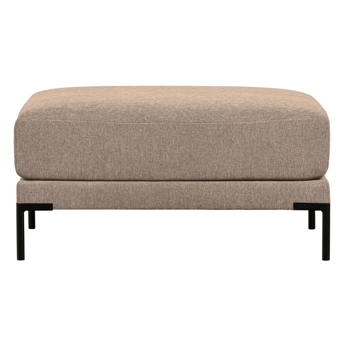 vtwonen Couple Poef - Polyester - Mud Melange - 44x50x100