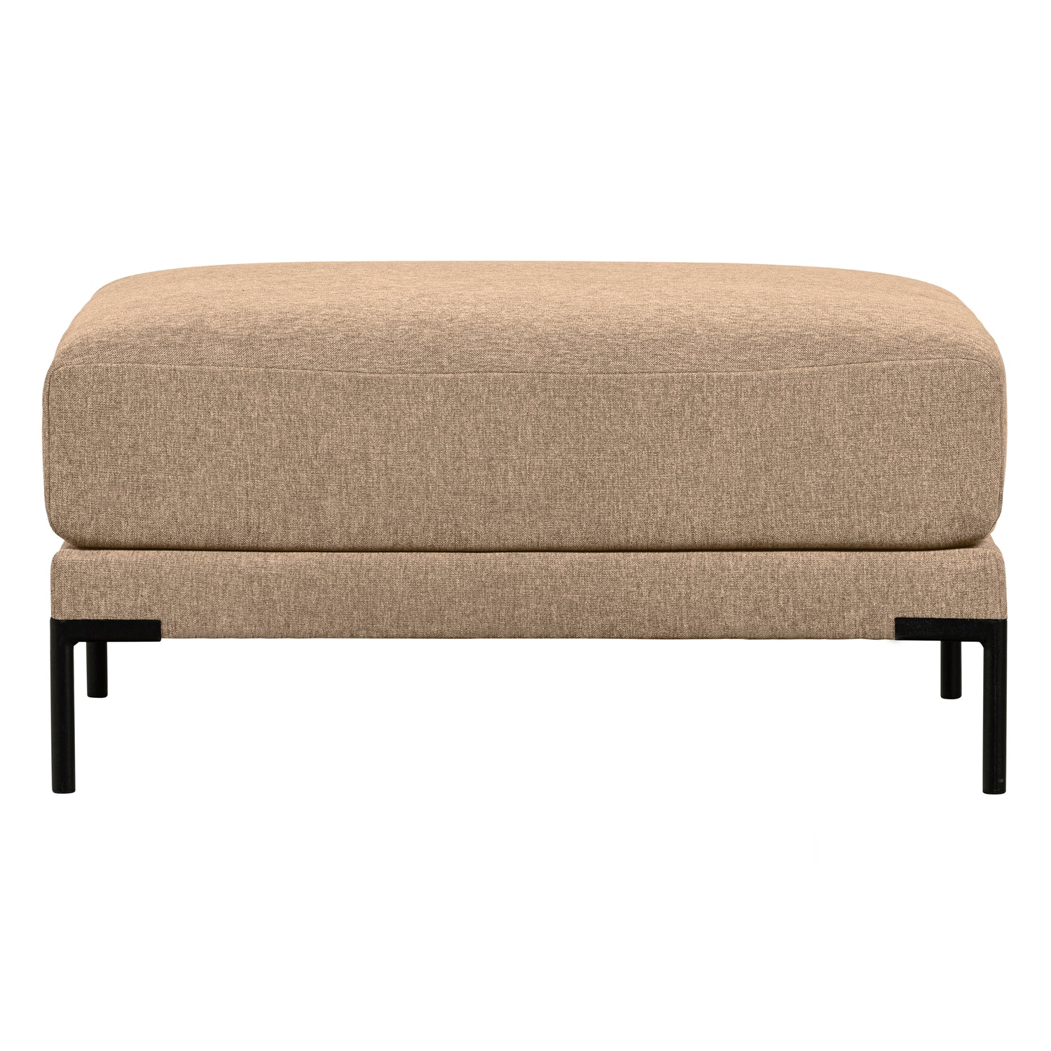 vtwonen Couple Poef - Polyester - Butter Melange - 44x100x100