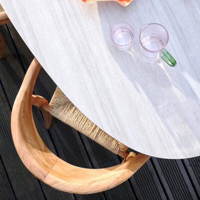 Woood Chena Tuinstoel - Wicker / Teak